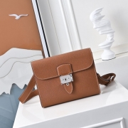 HERMES サックアデペッシュ 21 カラーブロック トートバッグ ユニセックス 21×17×4cm