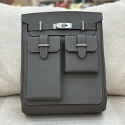 HERMES ハックアドス バックパック 取り外しポーチ付き メンズ 26×36×11cm