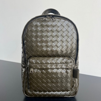 BOTTEGA VENETA スタイル 編み込み レザー リュック ビジネス サイズ：41×25×9cm