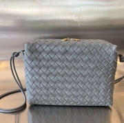 BV ショルダーバッグ レザー ハンドバッグ 25×18×11cm