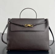 BV ショルダーバッグ レザー ハンドバッグ チャオチャオ 42×32×15cm