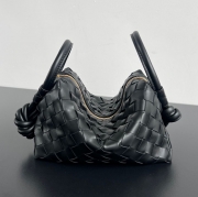 BV ショルダーバッグ レザー ハンドバッグ ループ 19×12×9cm