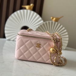 シャネル ポーチ 化粧ポーチ 16×9.5×8cm