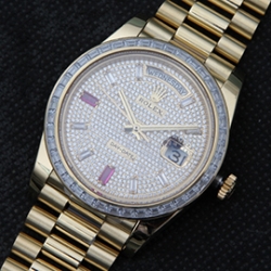 ROLEX デイデイト 金無垢 ご信頼時計屋