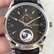 JAEGER-LECOULTRE マスター Cal.898A搭載 自動巻き ブラック文字盤 鏡面仕上げ