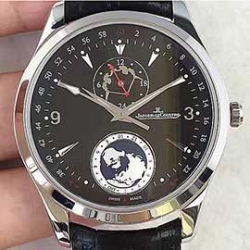 JAEGER-LECOULTRE マスター Cal.898A搭載 自動巻き ブラック文字盤 鏡面仕上げ