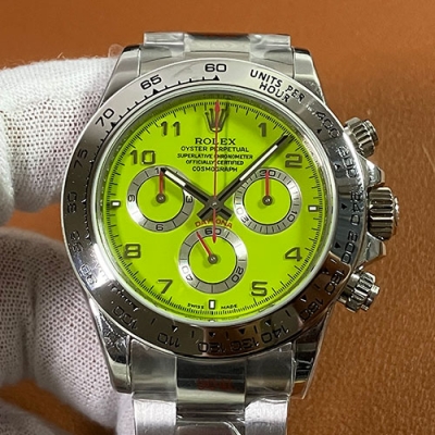 ROLEX 116509 NOOB製 40mm グリーン 高級改装