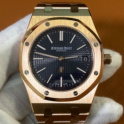 AUDEMARS PIGUET 15202OR ロイヤルオーク エクストラシン ブルー ピンクゴールド 2024最高級