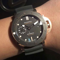 PANERAI PAM00974 サブマーシブル 42mm ゴールドテック 人気コピー