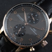 IWC ポルトギーゼ クロノグラフ ローズゴールド ASAIN 7750