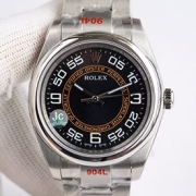 ROLEX 116000 オイスターパーペチュアル ブラック オレンジサークル