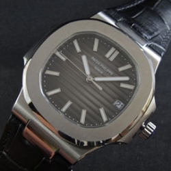 PATEK PHILIPPE ノーチラス グレー文字盤 コスパ最強メンズ時計