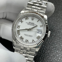 ROLEX M126234 デイトジャスト 36mm ホワイトローマ Cal.3235 日本一流