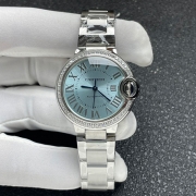 CARTIER W4BB0028 バロンブルー ライトブルー ブランドコピー