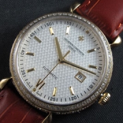 VACHERON CONSTANTIN パトリモニー 網模様白文字盤 定番モデル