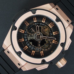 HUBLOT キングパワー ウニコ ブラックマジック Asian 7750搭載
