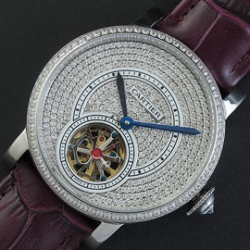 CARTIER ロトンド ドゥ 全面ダイヤ キャリバ レディース特集