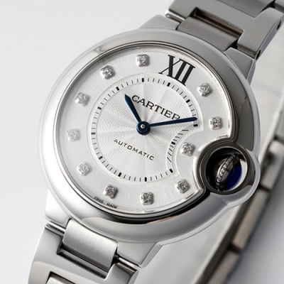 CARTIER WE902074 バロンブルー 33mm 貴重限定品 気分上昇