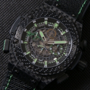 HUBLOT キングパワー アイルトンセナ 28800振動 自動巻き