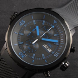 IWC アクアタイマー クロノグラフ 黒文字盤 コピー