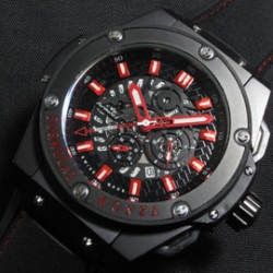 HUBLOT キングパワー F1 モンツァ MIYOTA クォーツ搭載 クロノグラフ スモールセコンド