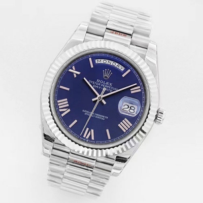 ROLEX M228236 デイデイト 40mm ブルーローマ 最安値