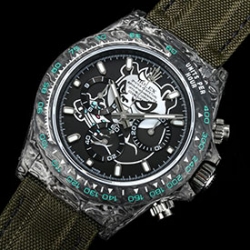 ROLEX デイトナ カーボンファイバー 7750搭載 パンダ