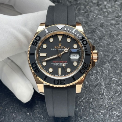 ROLEX M126655 ヨットマスター 40mm ブラック Cal.3235 最高逸品