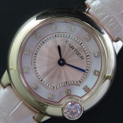 CARTIER バロンブルー クォーツ式 絶好腕時計