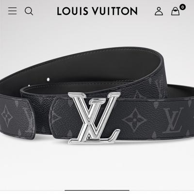 LV メンズ ベルト 両面用 40mm