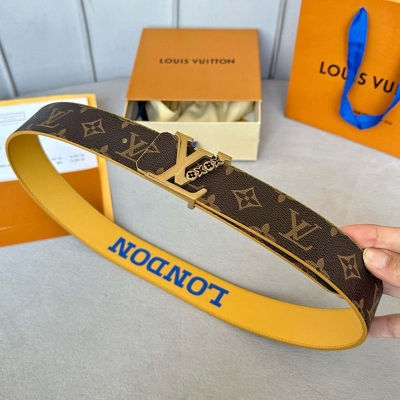 LV メンズ ベルト 両面用 40mm