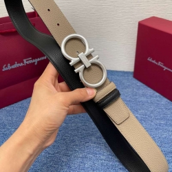 フェラガモ メンズ ベルト 両面用 3.5cm