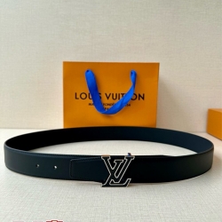 LV メンズ ベルト アエログラム 3.4cm