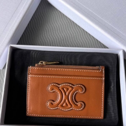 CELINE ジッピーカードケース カーフレザー レディース 11×7.5×2cm