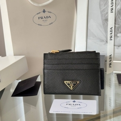 PRADA カードケース サフィアーノレザー ユニセックス 12×8.5cm