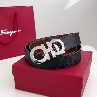 フェラガモ メンズ ベルト 両面用 3.5cm