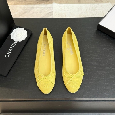 【CHANEL】25FWバレエシューズレディース