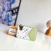 LOUIS VUITTON ロミー カードケース モノグラム アンプラント レザー レディース 12×8×0.8cm
