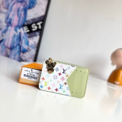 LOUIS VUITTON ロミー カードケース モノグラム アンプラント レザー レディース 12×8×0.8cm