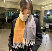 エルメス めったに見ない優しい色合い。上品で穏やか。グラデーションカラー。35 x 180cm