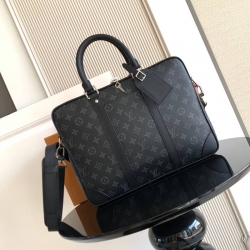 LOUIS VUITTON ボヤージュ ブリーフケース モノグラムエクリプス メンズ 36.5×27.5×6cm