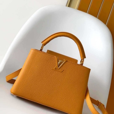 LV ハンドバッグ カプシーヌ 21×13.6×8cm