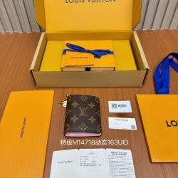LOUIS VUITTON ポケット ウォレット モノグラム キャンバス メンズ 9×10×2.5cm
