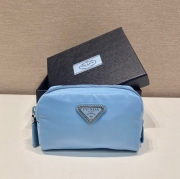 PRADA ジッピーウォレット サフィアーノレザー メンズ 19×12cm