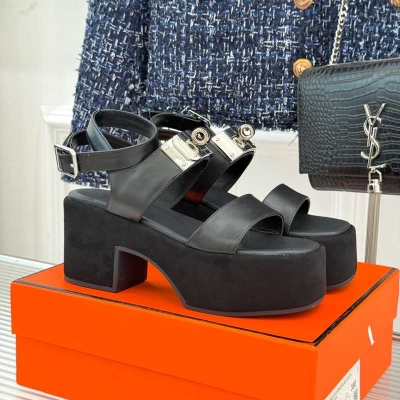 【HERMES】25WF新作ケリーサンダル厚底サンダルレディース