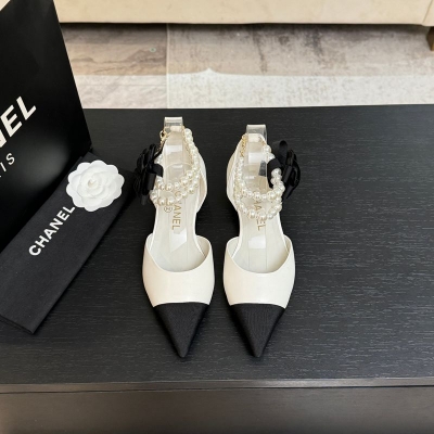 【CHANEL】25Pバレエシューズレディース
