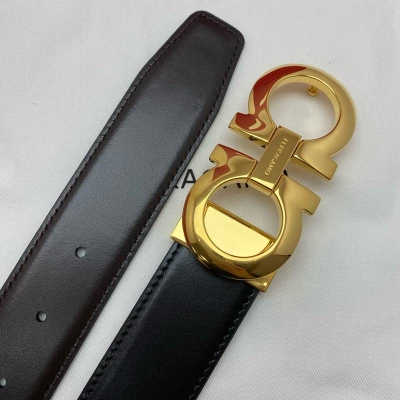 フェラガモ メンズ ベルト 両面用 3.5cm