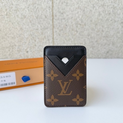 LOUIS VUITTON マグネット式カードケース モノグラム エクリプス メンズ 11×7cm