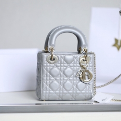 ディオール ハンドバッグ レディディオール 17×15×7cm