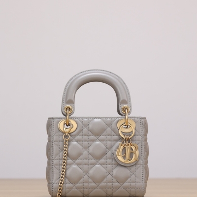 ディオール ハンドバッグ レディディオール 17×15×7cm